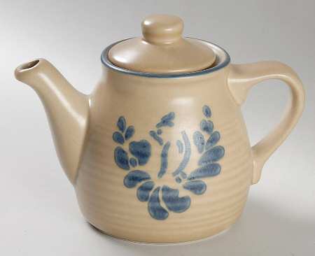 Folk Art Individual Teapot & Lid by Pfaltzgraff