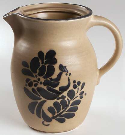 Folk Art China Beverage Server No Lid