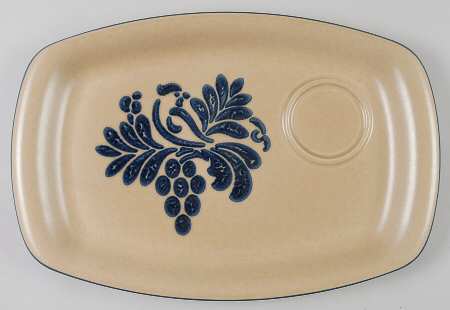 Folk Art Barbeque Plate