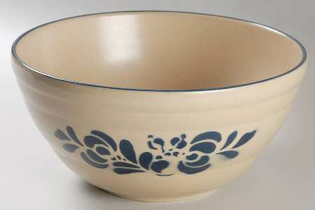 Folk Art 10" Mixing Bowl