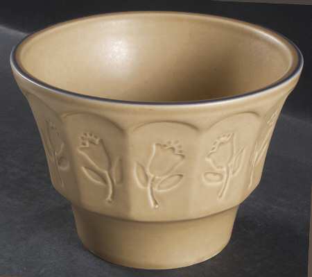 Folk Art 4" Flower Pot
