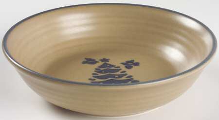 Folk Art Individual Holiday Salad Bowl