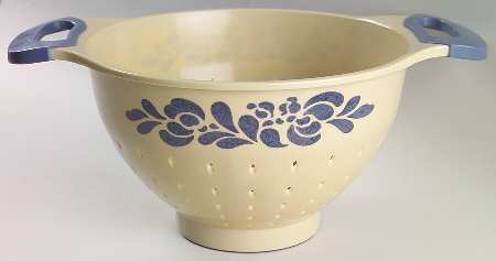 Folk Art Melamine Colander
