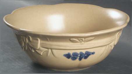 Folk Art Holiday Serving Bowl