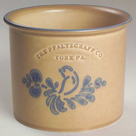 Folk Art Gadget Crock