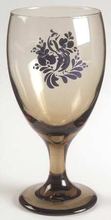 Folk Art 16 Oz Glassware Iced Tea