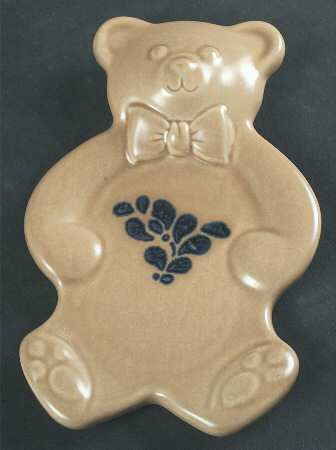 Folk Art Teddy Spoon Holder by Pfaltzgraff