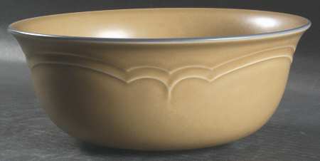 Folk Art 8" Round Vegetable Bowl