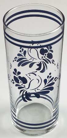 Folk Art 14 Oz Glassware Tumbler