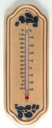 Folk Art Thermometer