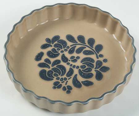 Folk Art 9" Quiche by Pfaltzgraff