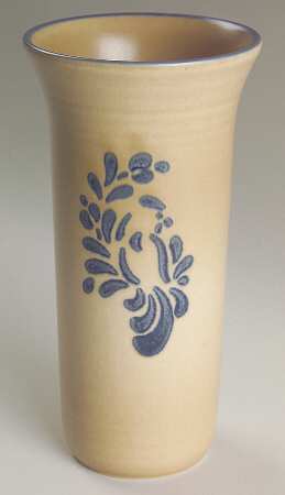 Folk Art 7" Vase