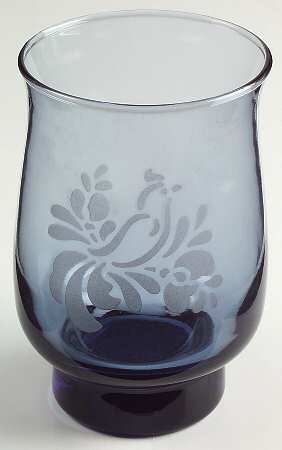 Folk Art 12 Oz Glassware Tumbler