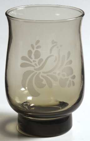 Folk Art 10 Oz Glassware Tumbler