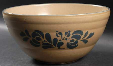 Folk Art 9" Mixing Bowl