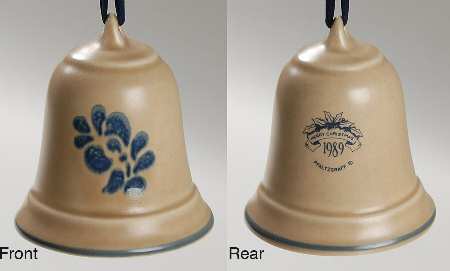 Folk Art 1989 Collector Bell by Pfaltzgraff