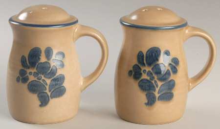 Folk Art Stove Top Salt & Pepper Set