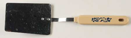 Folk Art Large Metal Spatula