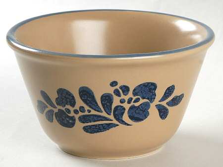 Folk Art 5" Round Deep Bowl
