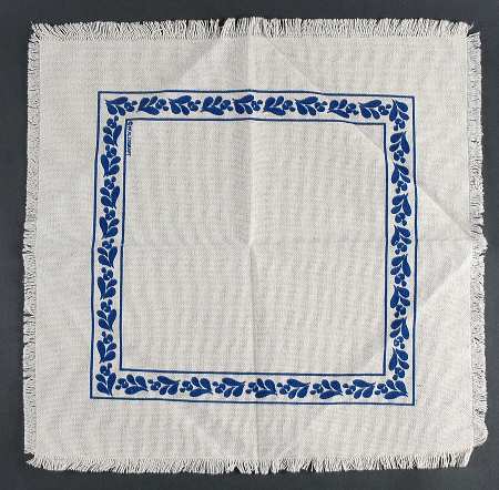 Folk Art Cloth Napkin