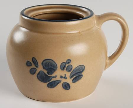 Folk Art Sauce Jar No Lid