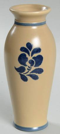 Folk Art Bud Vase