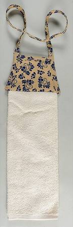 Folk Art Cloth Tie Towel