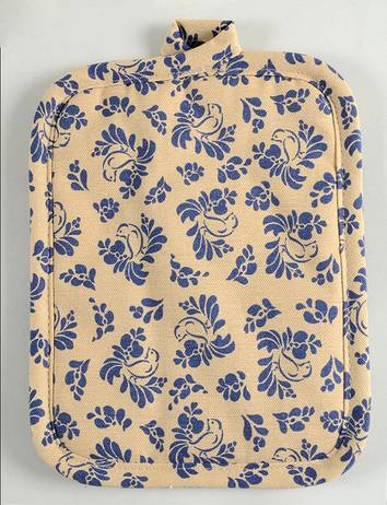 Folk Art Cloth Potholder