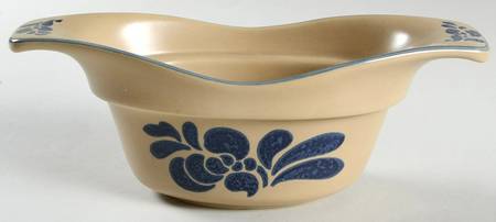 Folk Art Gravy Server