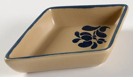 Folk Art Individual 5 Section Star Shaped Dish