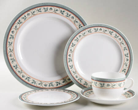 French Quarter (Bone China) 5 Piece Place Setting