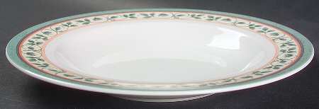 French Quarter (Bone China) Large Rim Soup Bowl