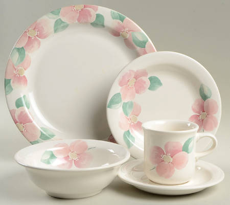 Garland Blush 5 Piece Place Setting