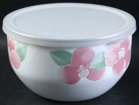 Garland Blush 7" Metal Bowl & Plastic Lid