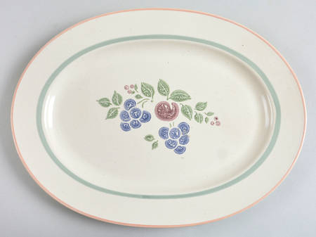 Garden Grove 14" Oval Serving Platter