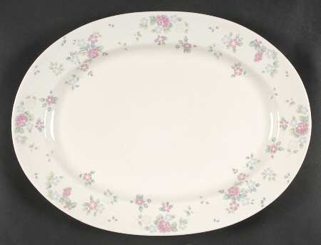 Garden Party (Spectrum Line) 14" Oval Serving Platter