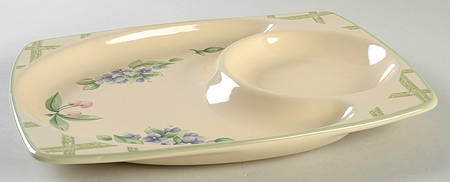 Garden Party (Garden Impressions) 11" Rectangular Snack Tray
