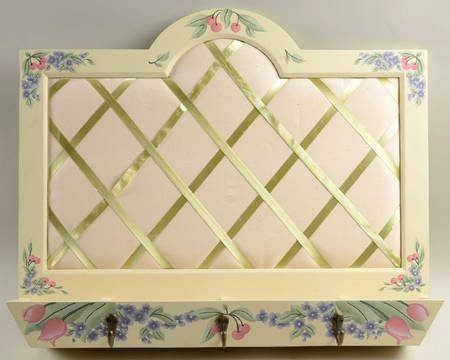 Garden Party (Garden Impressions) Bulletin Board-Cloth & Wood