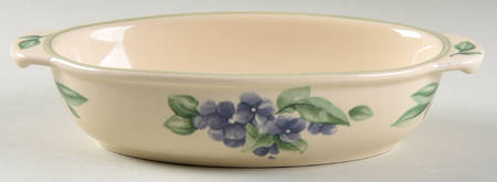 Garden Party (Garden Impressions) 9" Oval Baker