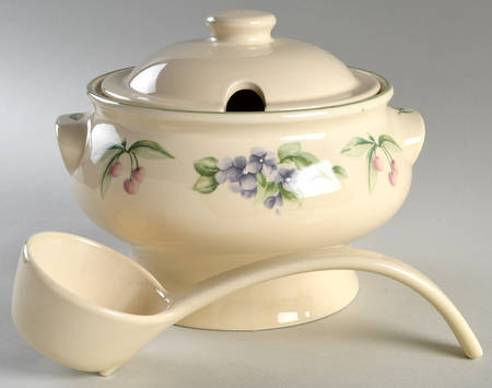 Garden Party (Garden Impressions) Tureen & Lid w/Ladle