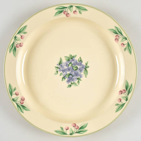 Garden Party (Garden Impressions) 13" Chop Plate (Round Platter)