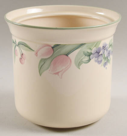 Garden Party (Garden Impressions) Medium Canister No Lid by Pfaltzgraff