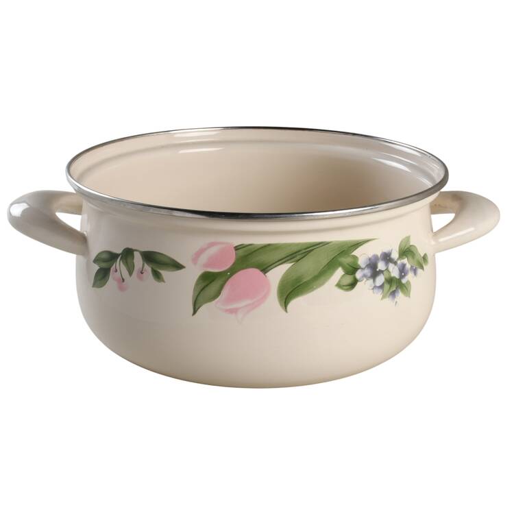 Garden Party (Garden Impressions) Metal Dutch Oven No Lid by Pfaltzgraff