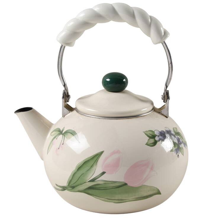 Garden Party (Garden Impressions) Metal Kettle & Lid