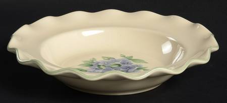 Garden Party (Garden Impressions) Fluted Rim Soup Bowl