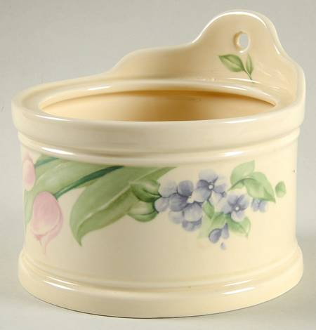 Garden Party (Garden Impressions) Salt Crock