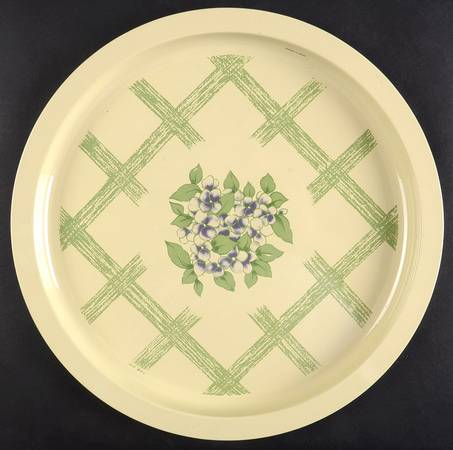 Garden Party (Garden Impressions) Metal Serving Tray