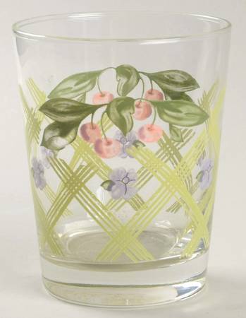 Garden Party (Garden Impressions) 10 Oz Glassware Double Old Fashioned by Pfaltzgraff