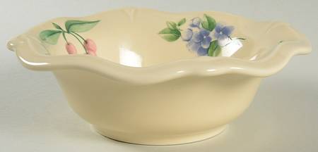 Garden Party (Garden Impressions) Sculpted Chip&Dip Bowl