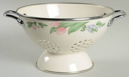 Garden Party (Garden Impressions) Metal Colander